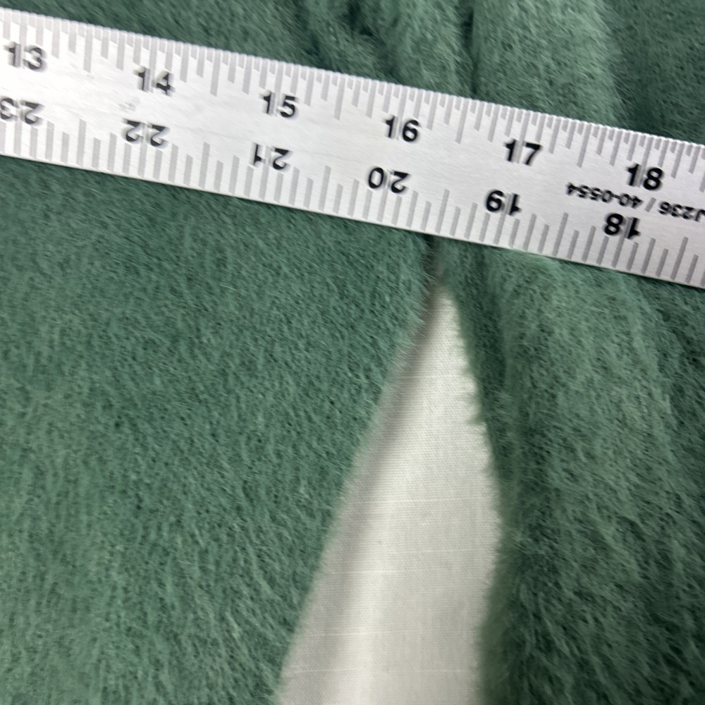 Abercrombie Kids Furry Soft Long Sleeve Green Sweater Girls 13/14 - Picture 5 of 8
